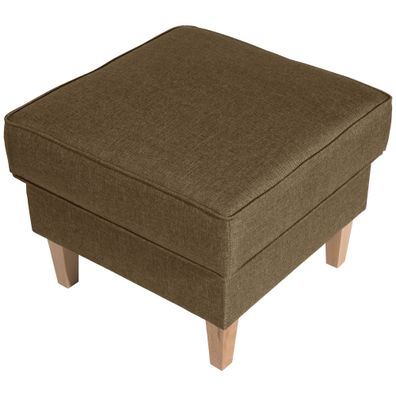 Hocker Karlen Bezug Flachgewebe Buche/sand 22027