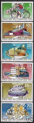 DDR Nr.2126/31 * * Olympiade 1976, postfrisch