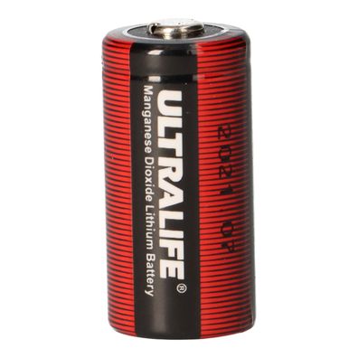 Ultralife Batterie CR123A 3V 1.6Ah 2/3A Li-MnO2 2/3A