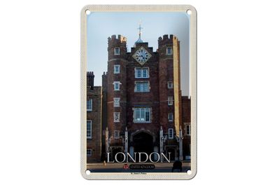 Blechschild 18 x 12 cm Reise Motiv: London St. James´s Palace UK