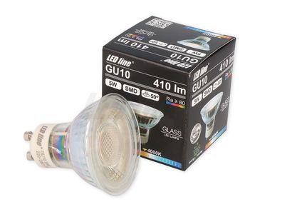 LED Line GU10 SMD 5W 410 lm 50°