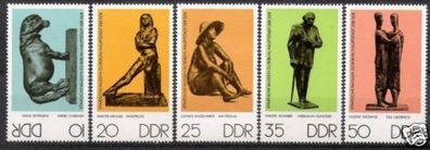 DDR Nr.2141/45 * * Bronzeplastiken 1976, postfrisch