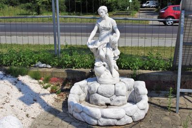 Figurenbrunnen Springbrunnen Fontänenbrunnen Garten Springbrunnen Wasserspeier