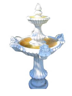 Antikes Wohndesign Spring- & Zierbrunnen AWD-SS-031 B:100cm H:160cm