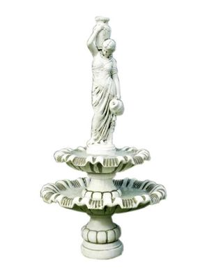 Antikes Wohndesign Spring- & Zierbrunnen AWD-SS-040 B:129cm H:236cm