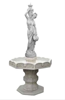 Antikes Wohndesign Spring- & Zierbrunnen AWD-SS-093 B:128cm H:230cm