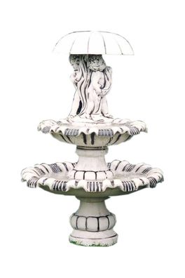 Antikes Wohndesign Spring- & Zierbrunnen AWD-SS-078 B:129cm H:180cm