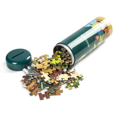 Original Skoda Weihnachtspuzzle Spardose Puzzle 132 Teile Weihnachten 6U0087525B