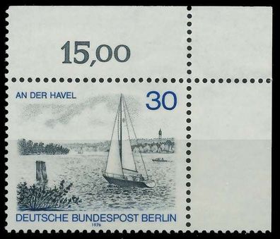 BERLIN 1976 Nr 529 postfrisch ECKE-ORE X7E39C6