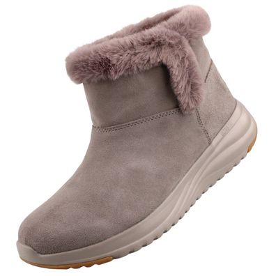 Skechers On The Go Stellar Cozy Step Damen Stiefelette Taupe 144775-DKTP