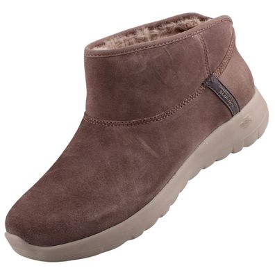 Skechers On The Go Joy Always Cozy Damen Stiefelette Taupe 144801-DKTP