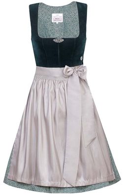 Dirndl Elisabeth 58cm Länge jadegrün