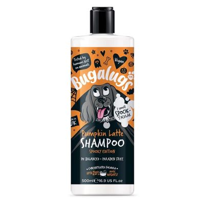 Bugalugs Pumpkin Latte Hundeshampoo Pflegeshampoo mit Aloe Vera & Panthenol (500ml)