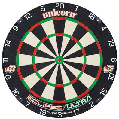 Unicorn Eclipse Ultra Bristle Board | Dartboard Platte Dartscheibe für Dartpfeile