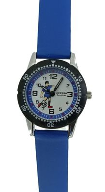 Adora Youngline | Edelstahl Kinderuhr | PU Band blau | Ø 29mm 47767