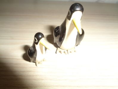 2 kleine Pinguine aus Sammlung Mutter mit Kind