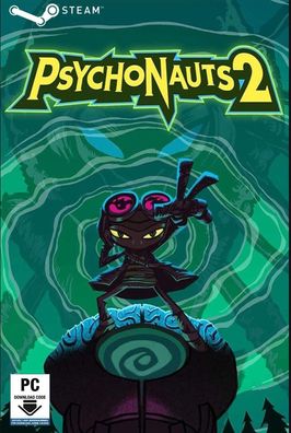 Psychonauts 2 (PC-MAC-Linux, 2021, Nur Steam Key Download Code) Keine DVD, Keine CD