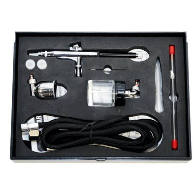 Airbrush Set mit Spritzdüse 0,2mm / 0,3mm / 0,5 mm