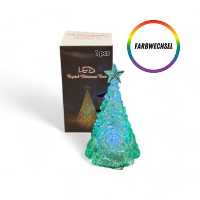 LED-Weihnachtsbaum mit Farbwechsel und Warmweiß-Beleuchtung