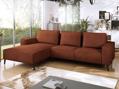 Ecksofa Mingo Eckcouch mit Bettkasten und Schlaffunktion Polsterecke L-Form M24