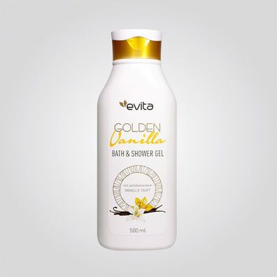 evita Golden Vanilla Bath & Shower Gel 500 ml