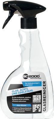 SC 2000 Professional Glasreiniger 500 ml Sprühflasche