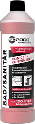 SC 2000 Professional Bad & Sanitärreiniger 1 Liter Flasche