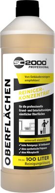 SC 2000 Professional Oberflächenreiniger Reiniger - Konzentrat 1 L Flasche