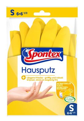 Spontex Handschuh Hausputz Haushaltshandschuhe Gr. 6 - 8 (Gr. S, , )