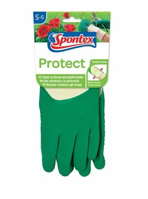 Spontex Protect Gartenhandschuh für Hecken, Dornen, scharfe Kanten Gr. S - L