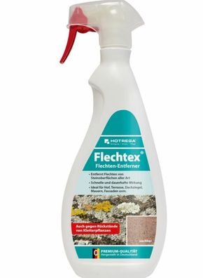 Hotrega Flechtex Flechtenentferner 750 ml Hof Einfahrt Terrasse