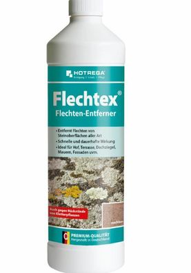 Hotrega Flechtex Flechtenentferner 1 L Hof Einfahrt Terrasse Dachziegel Mauern