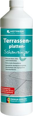 Hotrega Terrassenplatten – Schonreiniger Konzentat 1 L Hof und Pflasterflächen