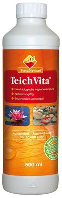 HotregaTerraNawaro TeichVita 500 ml Algenbekämpfung Teich Biotop Schwimmteiche