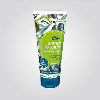 evita Intensiv Handcreme Olive 100 ml Tube Vegan