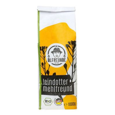 Die Ölfreunde Bio Leindottermehlfreund glutenfrei Vegan Gentechnikfrei 1 Kg