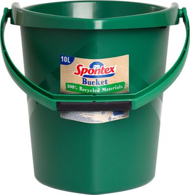 Spontex Eco Green Eimer 10 L recyceltem Kunststoff