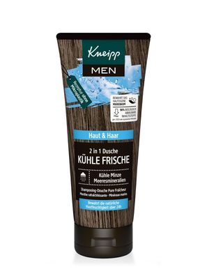 Kneipp 2 in 1 Dusche Kühle Frische Minzöl Meeresmineralien 200 ml