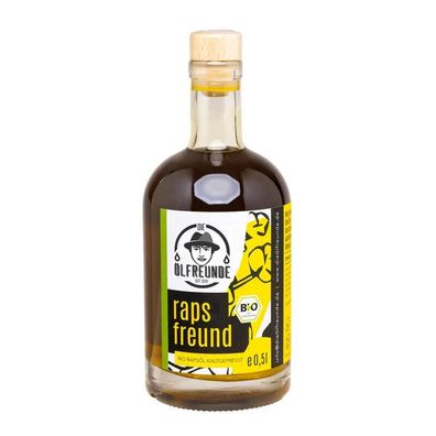 Die Ölfreunde Bio Rapsfreund 500 ml Bio Rapsöl kaltgepresst Vegan Glutenfrei