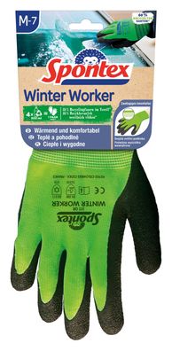 Spontex Winter Worker Recycling Gr. M - XXL wasserfest Kälteschutz (Gr. M - XXL)