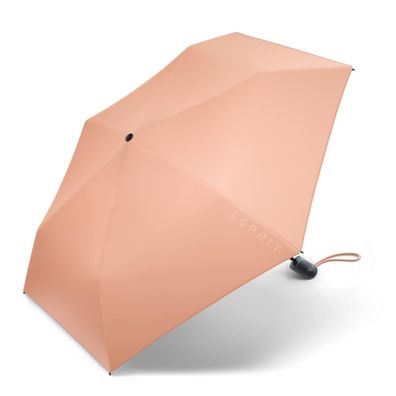 Esprit Easymatic Slimline Auf-Zu Automatik Regenschirm 57807 Peach Pink