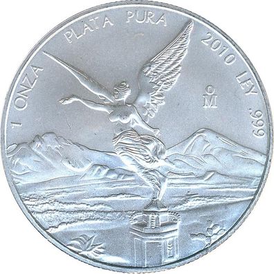 Mexico 2010 - Libertad 1 Oz Silber*