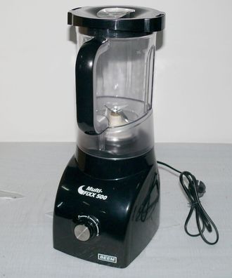 BEEM Multi-FiXX 500 Type M20.001 Standmixer Mixer 1,2 L max. 800W Deckel Schwarz