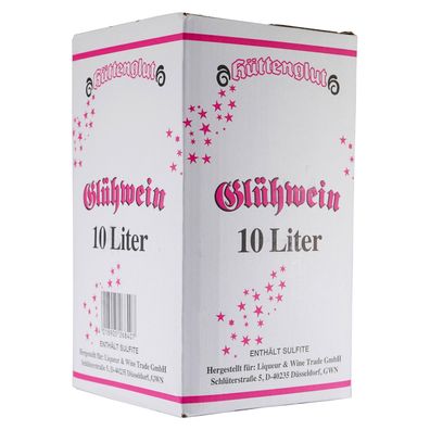 Hüttenglut Glühwein 10L BIB