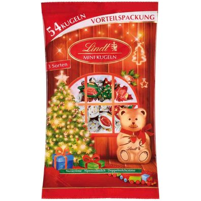 Lindt 54 Mini-Kugeln XXL Teddy Choco-Spaß 268g