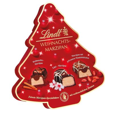 Lindt Weihnachts-Marzipan-Selection 175g - Feine Marzipanspezialitäten