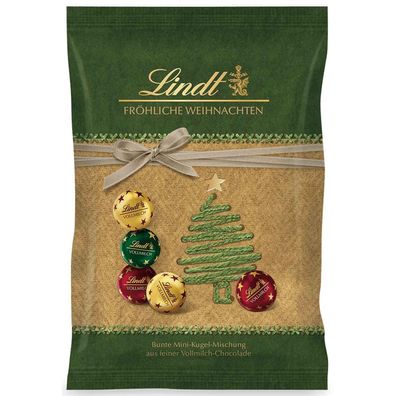 Lindt Natur Edition Mini-Kugeln 100g - Zarte Schokokugeln für natürlichen Genuss