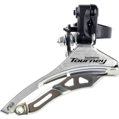 Shimano Umwerfer Tourney FD-TY300 6/7f. DOWN S. hoch 34,9mm Top-Pull 42Z silber