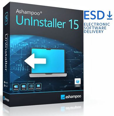 Ashampoo UnInstaller 15|1 PC/ WIN|Dauerlizenz|Download|eMail|ESD