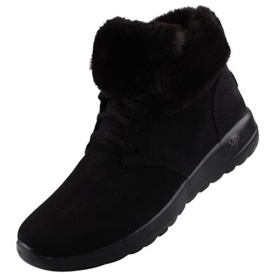 Skechers On The Go Joy Cozy Haven Damen Stiefelette Schwarz 144334-BBK